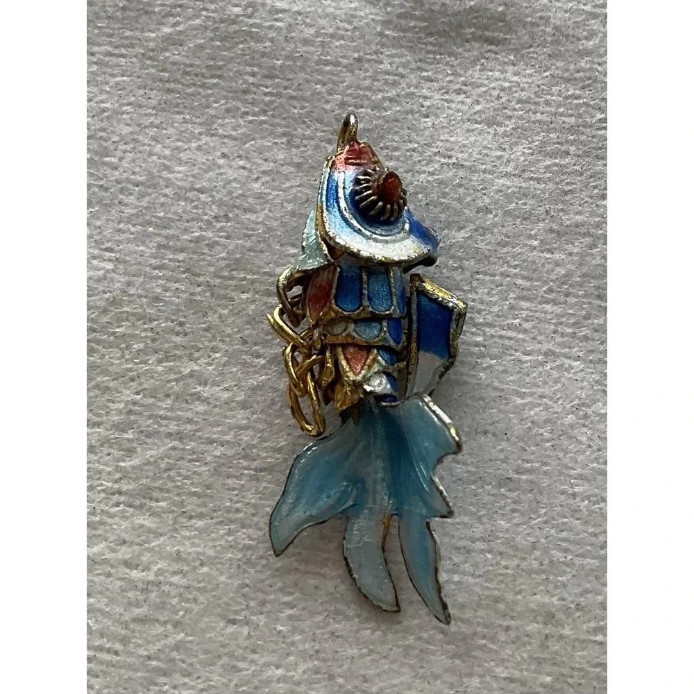 koi vintage blue